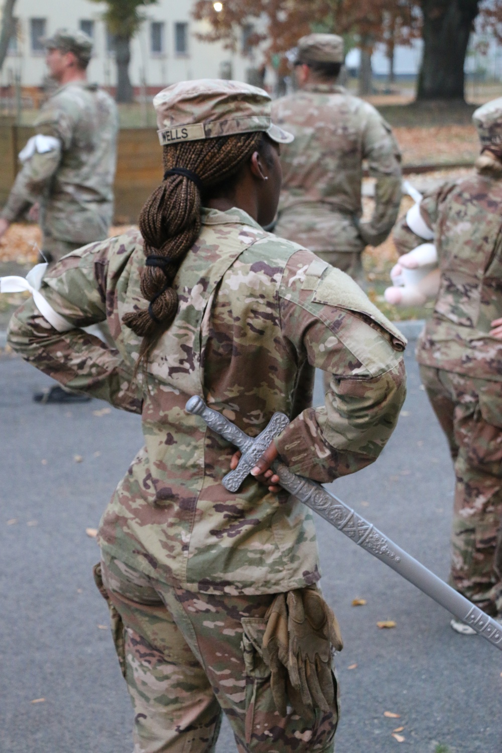 Forward Stationed Soldiers in Bemowo Piskie, Poland, demonstrate Excellence in traditional Spur Ride