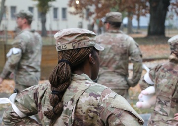 Forward Stationed Soldiers in Bemowo Piskie, Poland, demonstrate Excellence in traditional Spur Ride