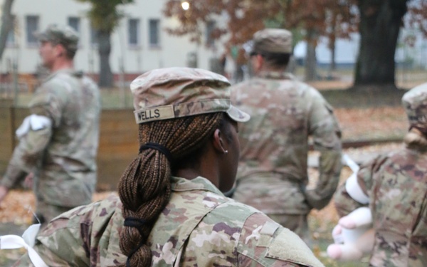 Forward Stationed Soldiers in Bemowo Piskie, Poland, demonstrate Excellence in traditional Spur Ride