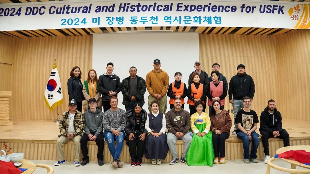 210th Field Artillery Brigade Soldiers tour Dongducheon city