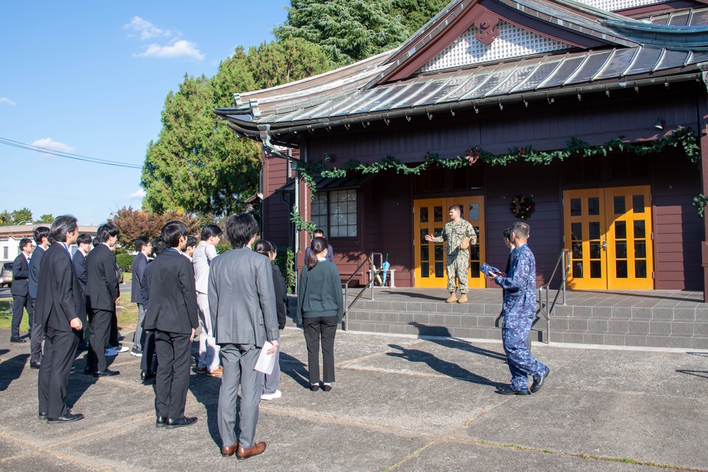 Kanto Defense Bureau visit NAF Atsugi