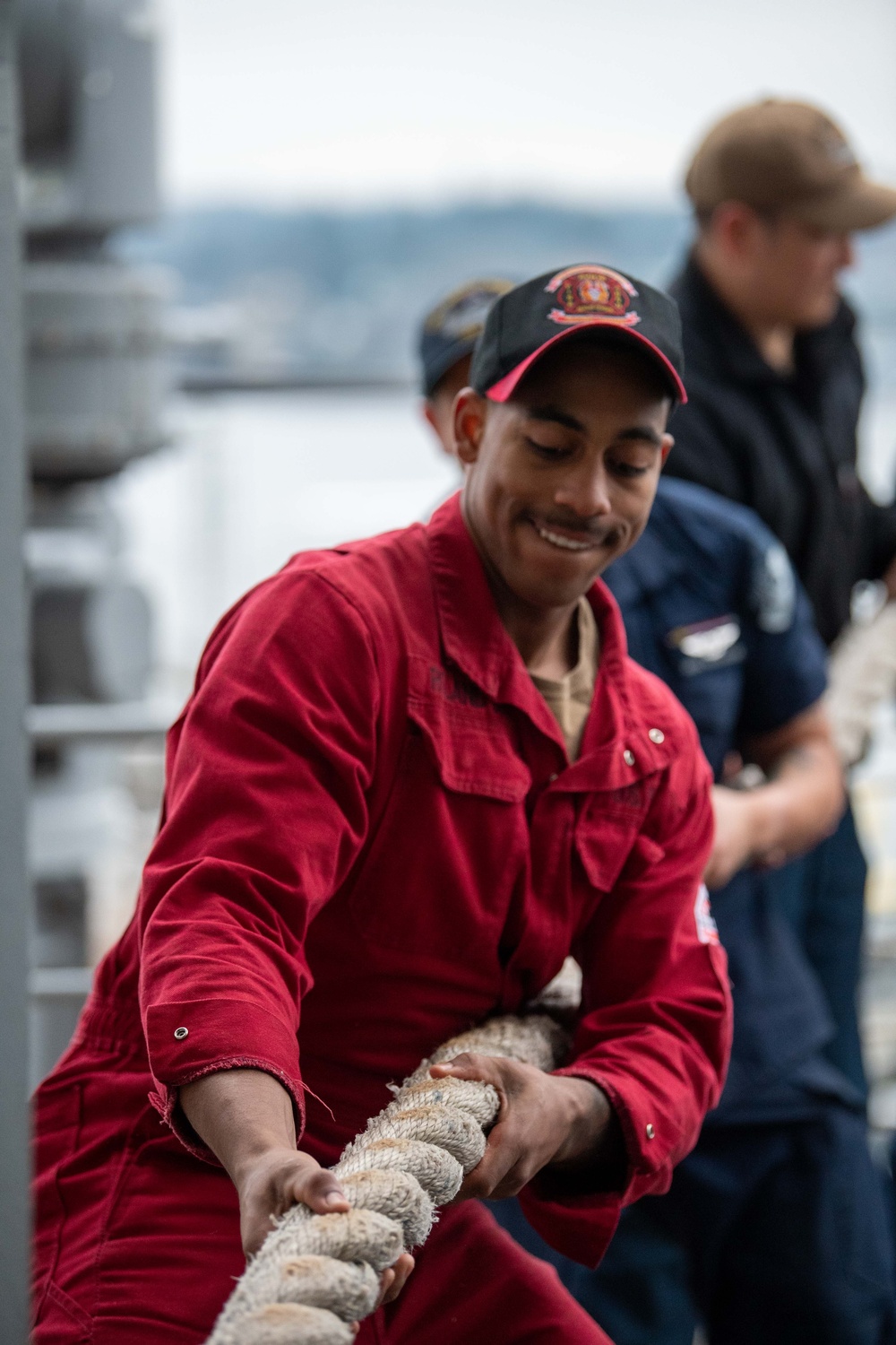 USS Ronald Reagan (CVN 76) departs Naval Base Kitsap Bremerton