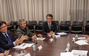 CFAS Meets with Sasebo City Mayor for Quarterly Meeting