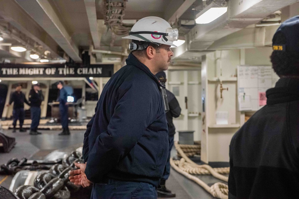 USS Ronald Reagan (CVN 76) departs Naval Base Kitsap Bremerton