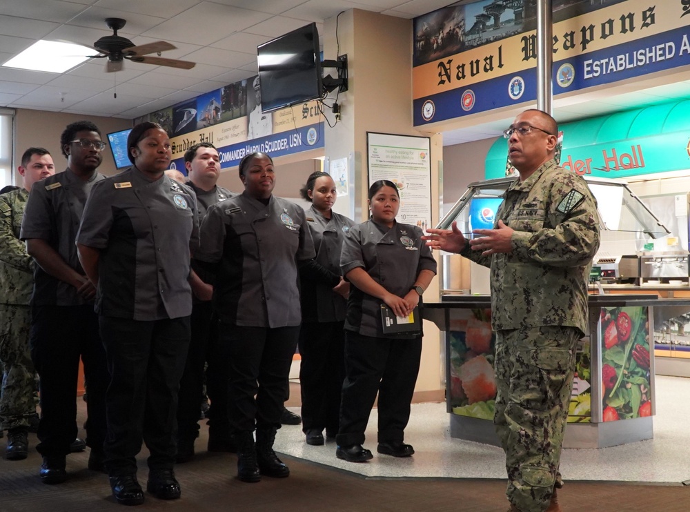 NWS Yorktown's award-winning Scudder Hall Galley receives coveted 5-Star Galley award