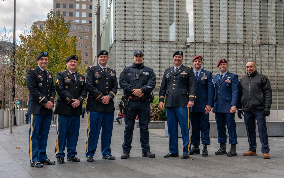 Air Force and Army Aviation Reserve Members Attend Pre-Screening of Newsweek: Unconventional with host Naveed Jamali