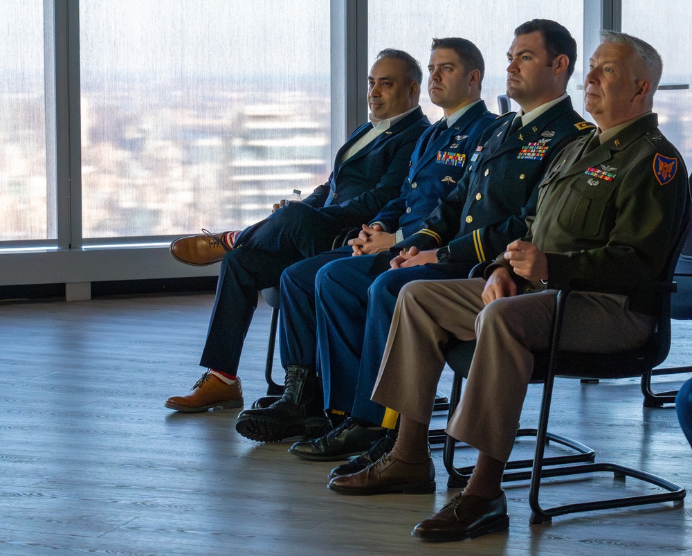 Air Force and Army Aviation Reserve Members Attend Pre-Screening of Newsweek: Unconventional with host Naveed Jamali