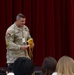 Native American Sky Soldier Shares culture with school kids