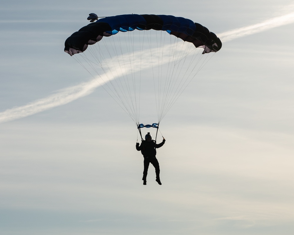 NSW Personnel Conduct Military Free Fall Jump During Adamant Serpent 25