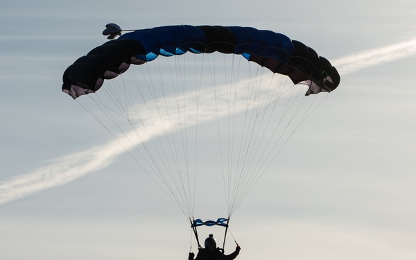 NSW Personnel Conduct Military Free Fall Jump During Adamant Serpent 25