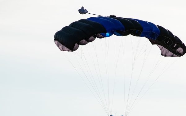 NSW Personnel Conduct Military Free Fall Jump During Adamant Serpent 25