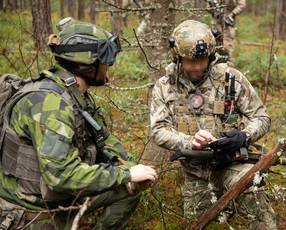 NSW Personnel Conduct Training With Swedish Forces During Adamant Serpent 25