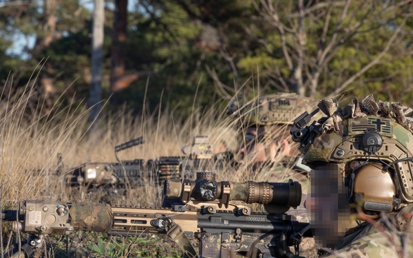 U.S Naval Special Warfare Personnel Conduct Live-Fire Training on Gotland Island During ASP 25