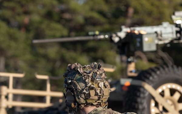 U.S Naval Special Warfare Personnel Conduct Live-Fire Training on Gotland Island During ASP 25