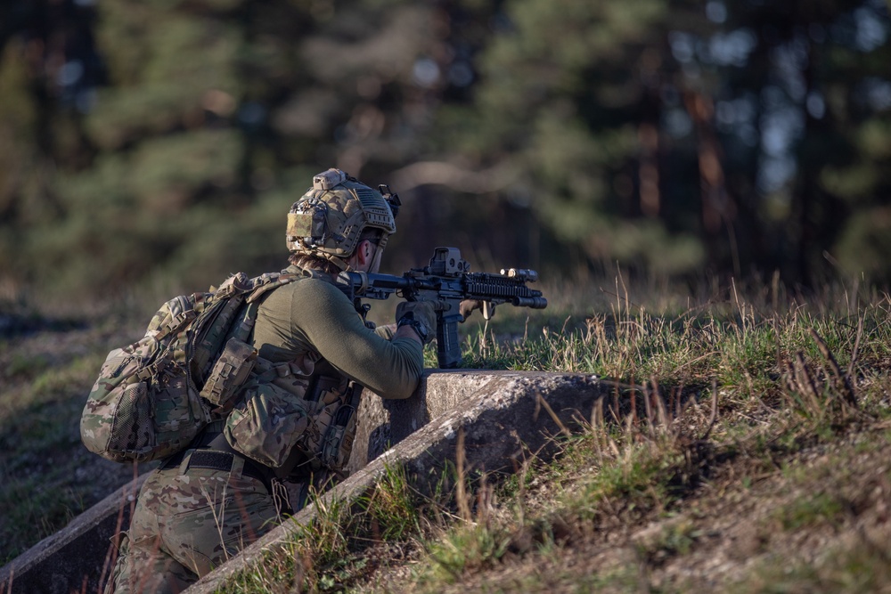 U.S Naval Special Warfare Personnel Conduct Live-Fire Training on Gotland Island During ASP 25