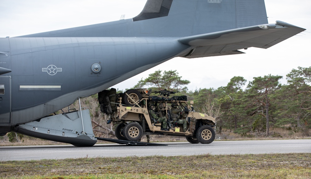 352d SOW Conducts Road Landings On Gotland Island During ASP 25