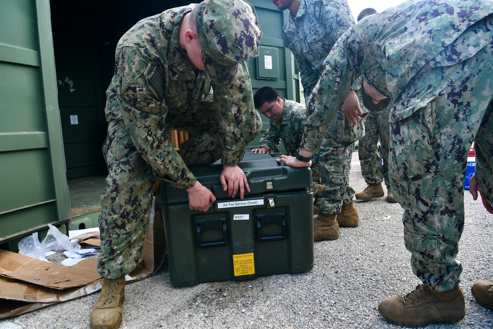 NMCB 1’s Inventory Team Tackles Logistical Challenges to Strengthen Fleet Readiness