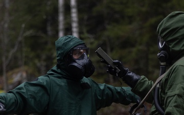 CBRN Marines Conduct Bilateral Training with Nylands Brigade Fire, Rescue, and Response Team