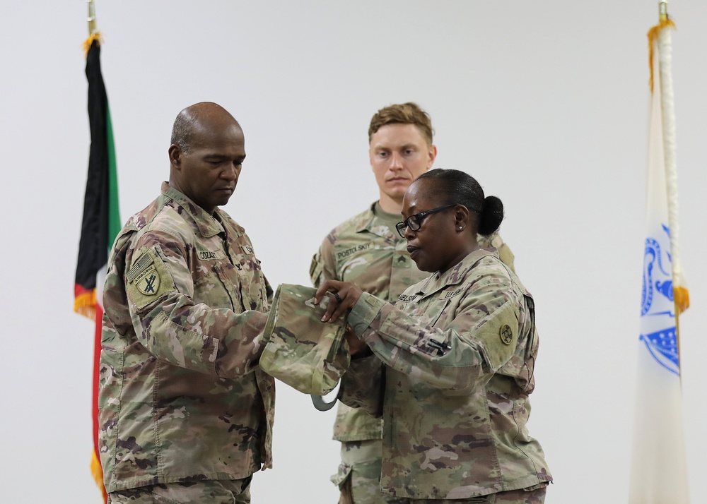 398th Finance Support Center CENTCOM Casing Ceremony