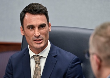 VCSAF Slife meets Grand Forks, N.D. civic leaders