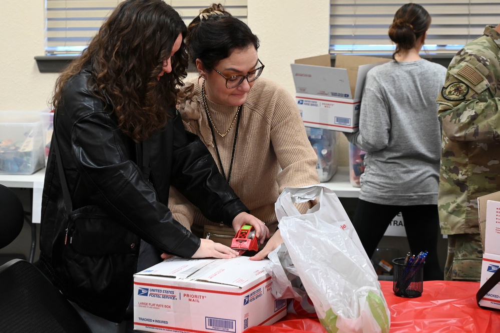 Team Beale puts together care packages for deployers