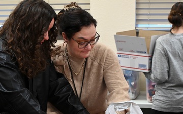 Team Beale puts together care packages for deployers