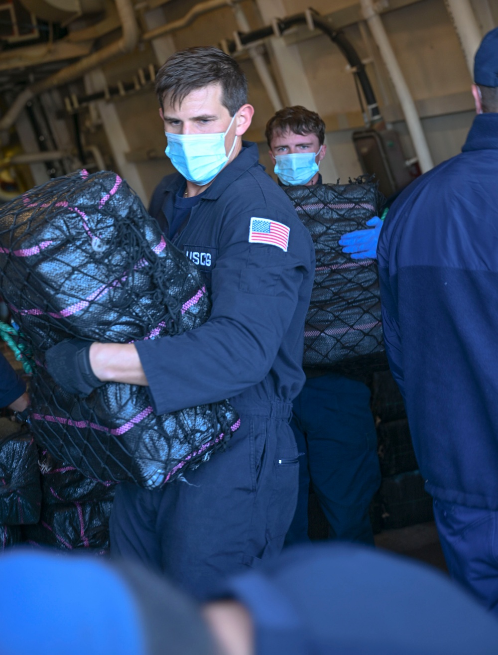 Coast Guard Cutter Hamilton offloads $182.8M in counternarcotics at Port Everglades