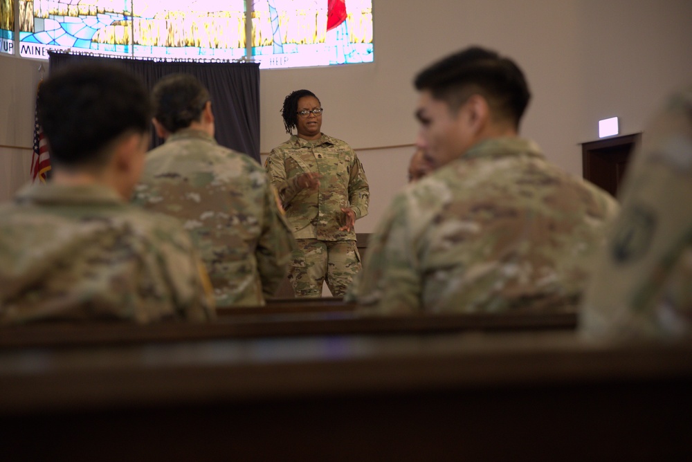 Adjutant General visits 21st Theater Sustainment Command