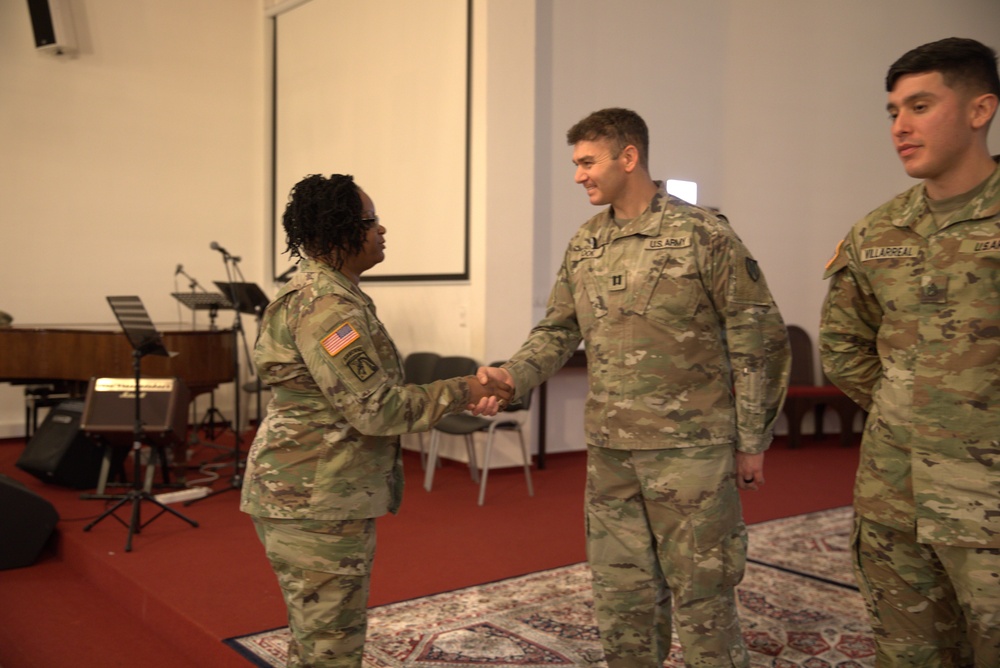 Adjutant General visits 21st Theater Sustainment Command