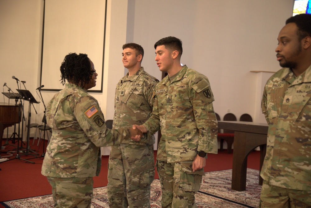 Adjutant General visits 21st Theater Sustainment Command