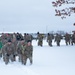 10th Mountain Division Senior NCOs Ruck Through the Snow