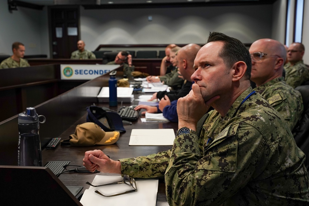 Commander, U.S. 2nd Fleet Conducts MOC Operations During Fleet 360