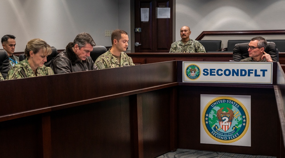 Commander, U.S. 2nd Fleet Conducts MOC Operations During Fleet 360