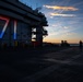 Evening Colors On USS Theodore Roosevelt