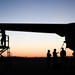 Sunset on the flightline