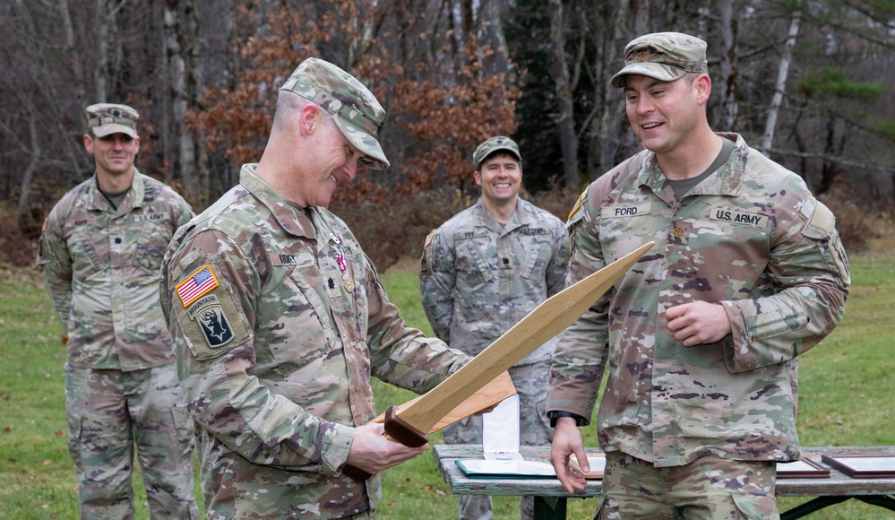 U.S. Army Lt. Col. Micah Kidney Retires