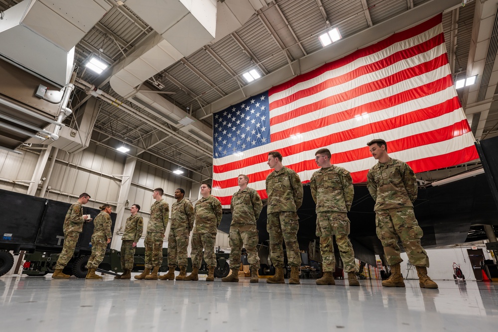 509th AMXS weapons load crew members tested for standards and proficiency