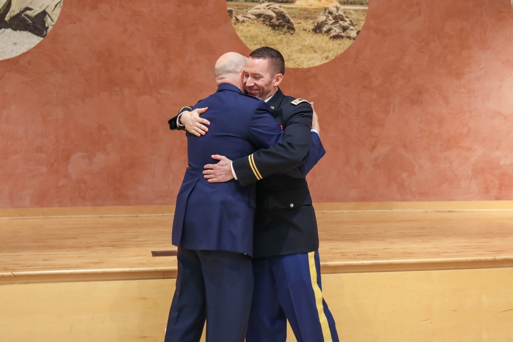 WRAIR holds promotion ceremony for Major Jared Egbert