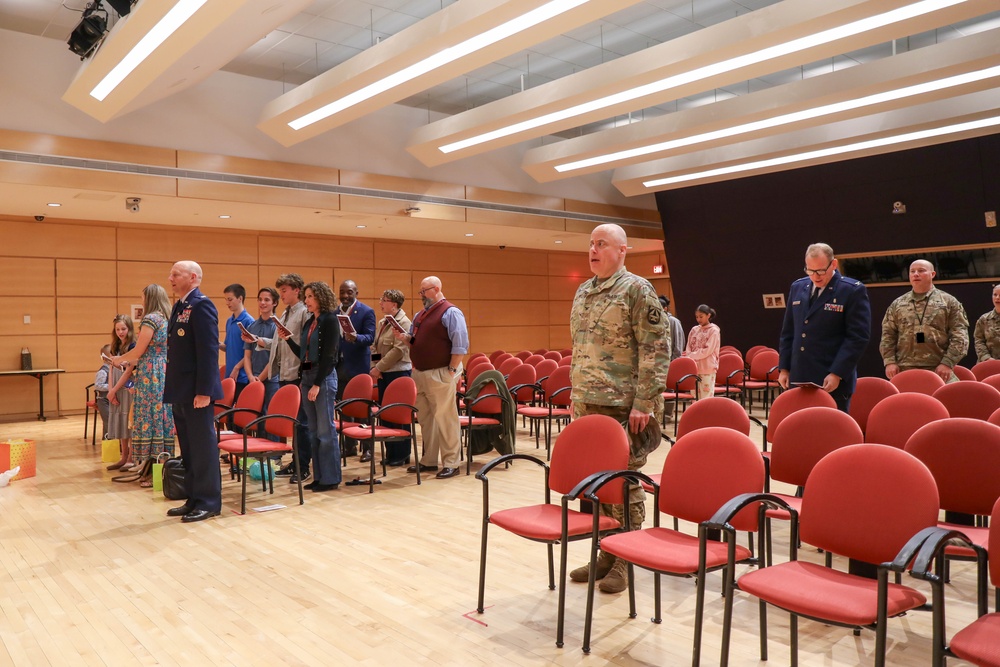 WRAIR holds promotion ceremony for Major Jared Egbert