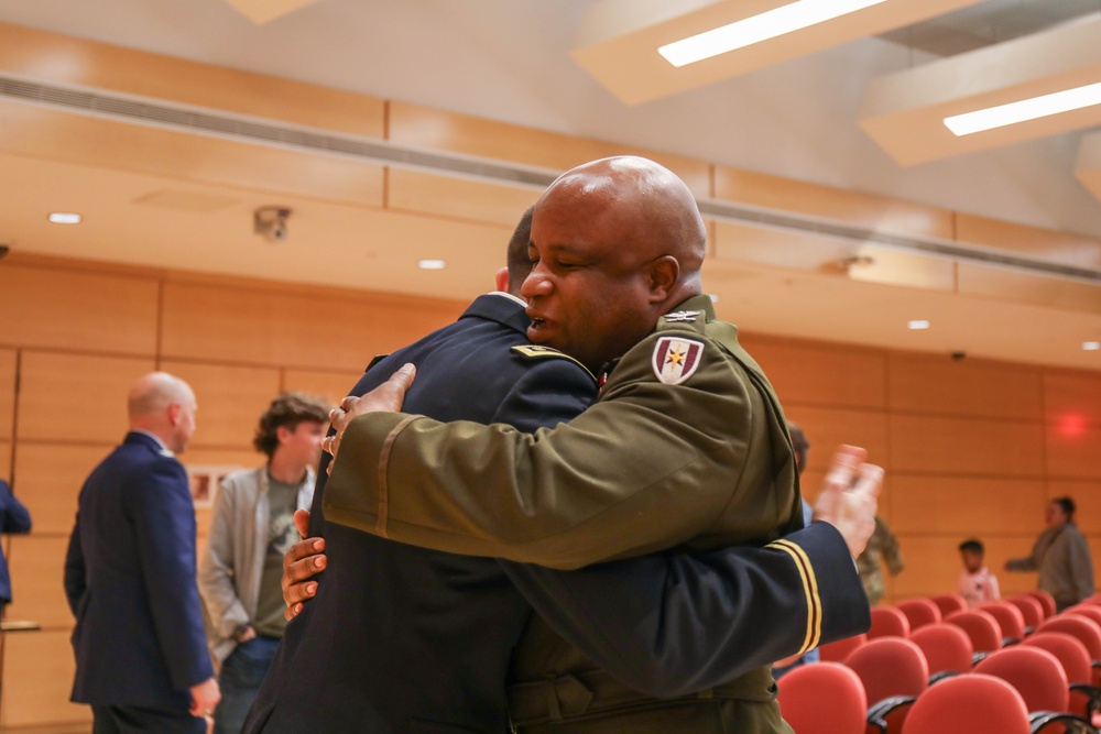 WRAIR holds promotion ceremony for Major Jared Egbert