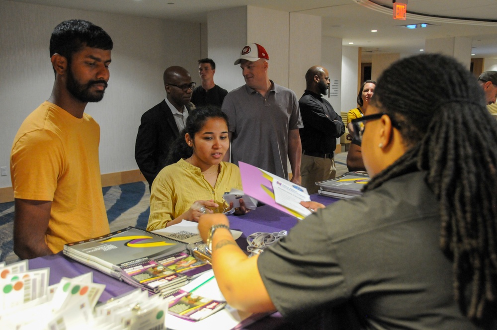 Army Reserve couple receives resources at Yellow Ribbon pre-deployment event