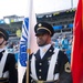 USARC Honor Guard represents during NFL Salute to Service game
