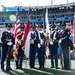 USARC Honor Guard represents during NFL Salute to Service game