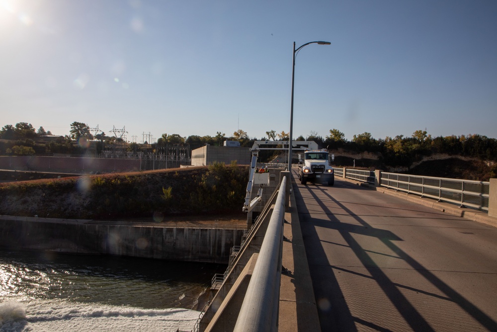 Gavins Point Spillway Inspection