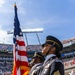 USARC Honor Guard represents during NFL Salute to Service game