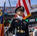 USARC Honor Guard represents during NFL Salute to Service game