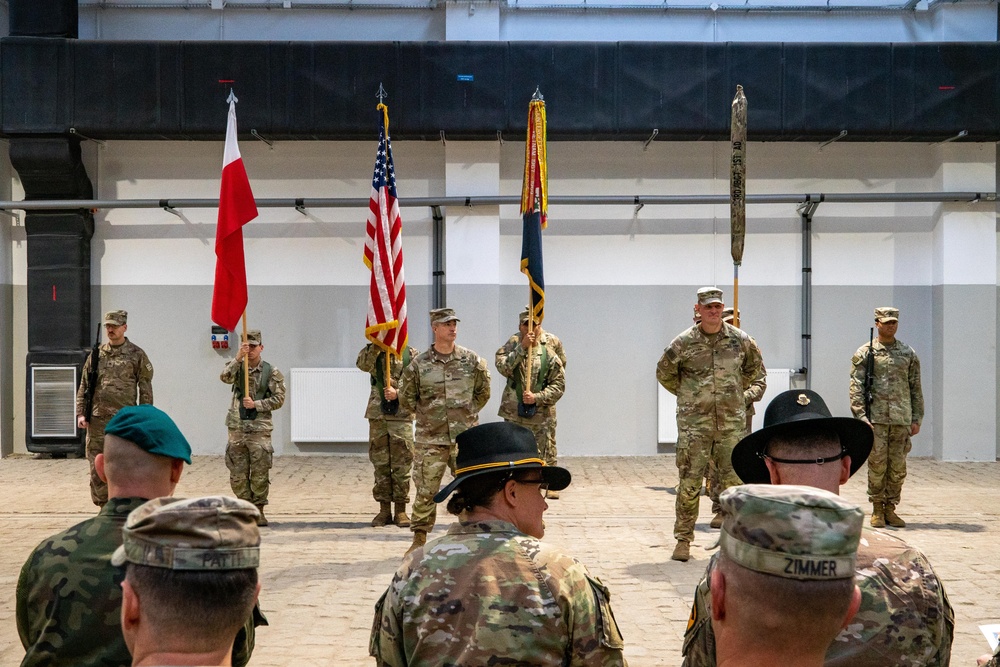 The 1st Armored Division’s Bulldog Brigade Assumes Authority from Task Force Iron in Poland