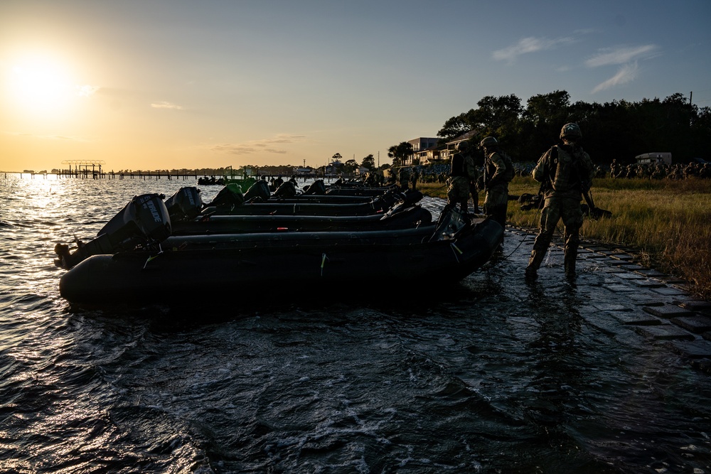 7th Special Forces Group (Airborne) helps support 6th Ranger Training Battalion.