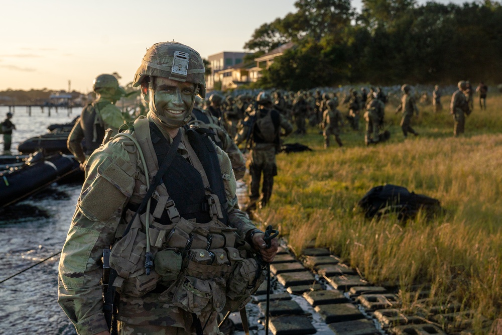 7th Special Forces Group (Airborne) helps support 6th Ranger Training Battalion.