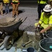 Tyndall pours pavement test strip in Zone 1